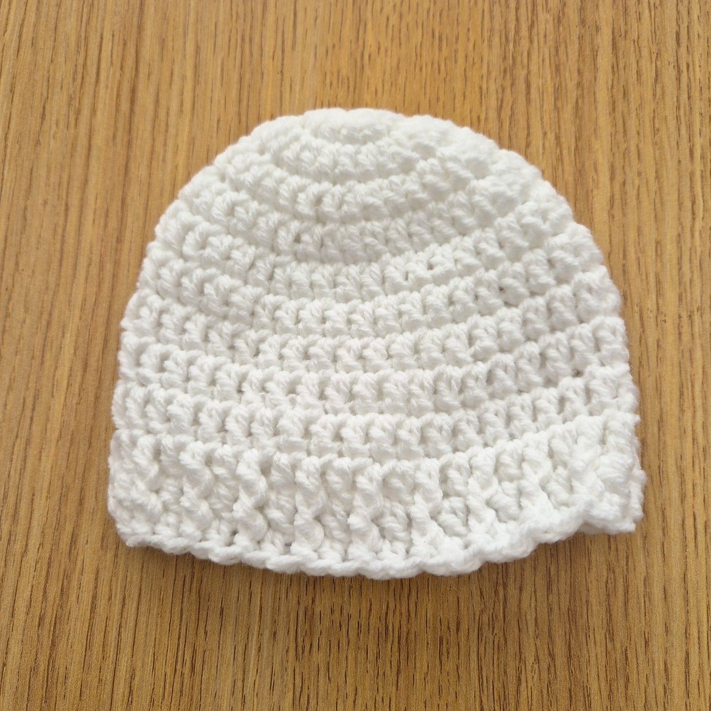 Crochet White Baby Blanket and Hat (READY to send) Unisex baby gift