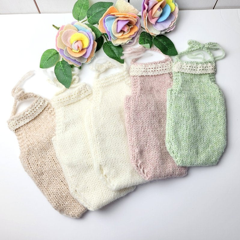 Halterneck Rompers for Newborn Baby girl (Made to order) - 14 colours to choose from!