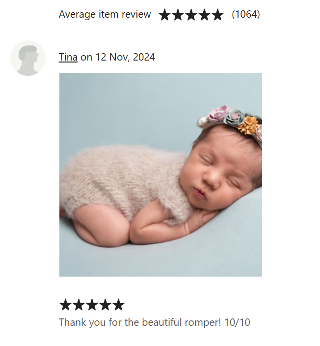 Fluffy Alpaca Sleeveless Newborn Baby Romper choose colours (Made to order)