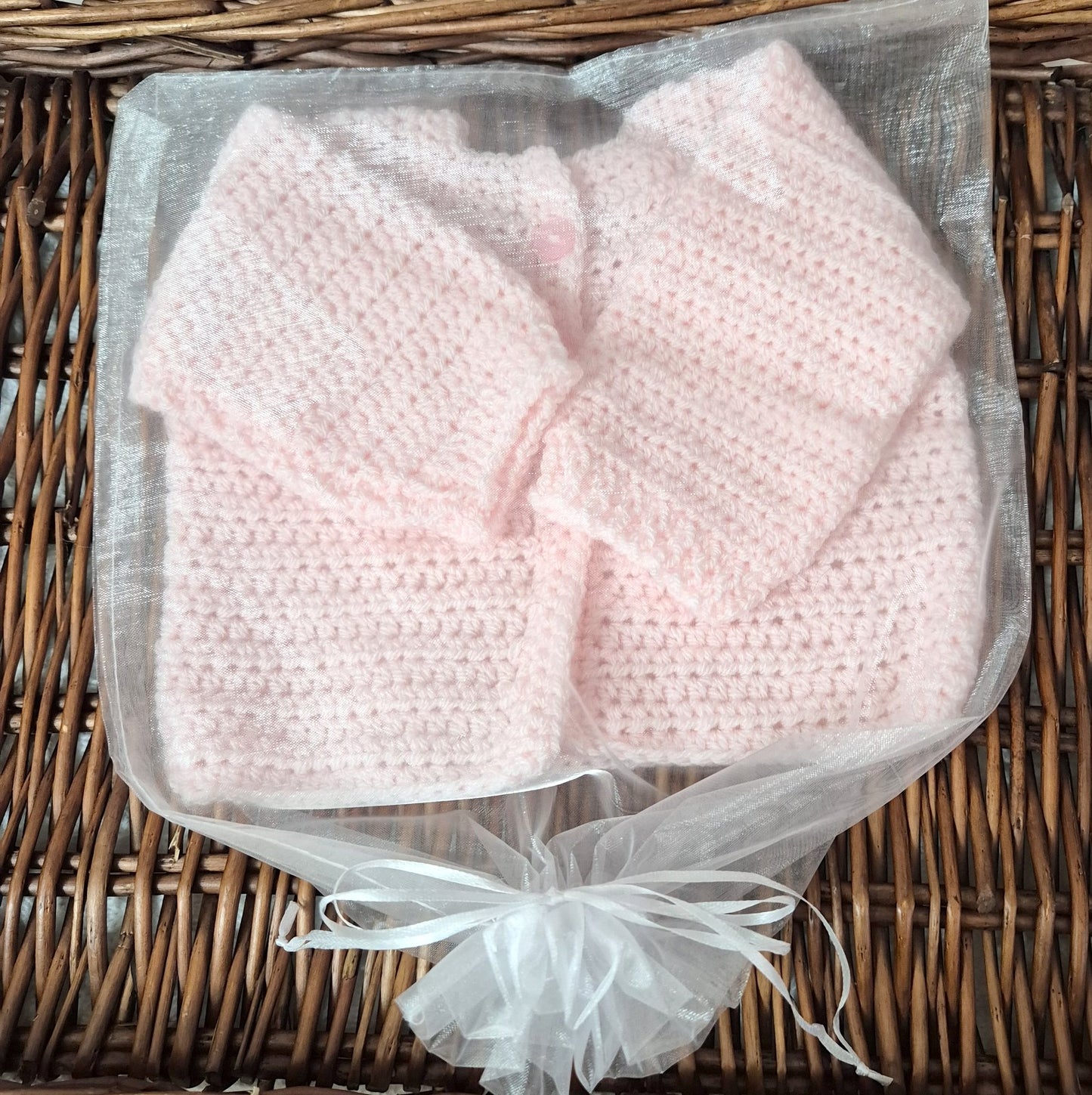 Handmade crochet cardigan for your new baby.