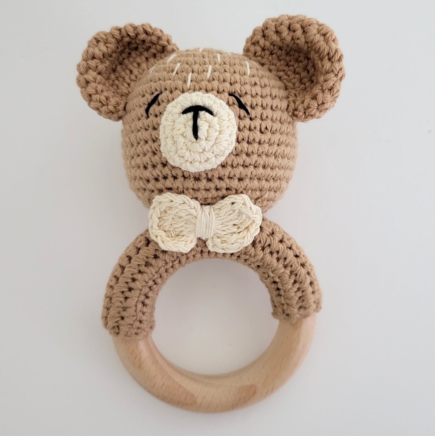 little baby bear rattle toy
