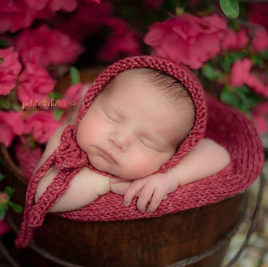 Newborn Knitted Bonnets: A Must-Have for Photo Shoots