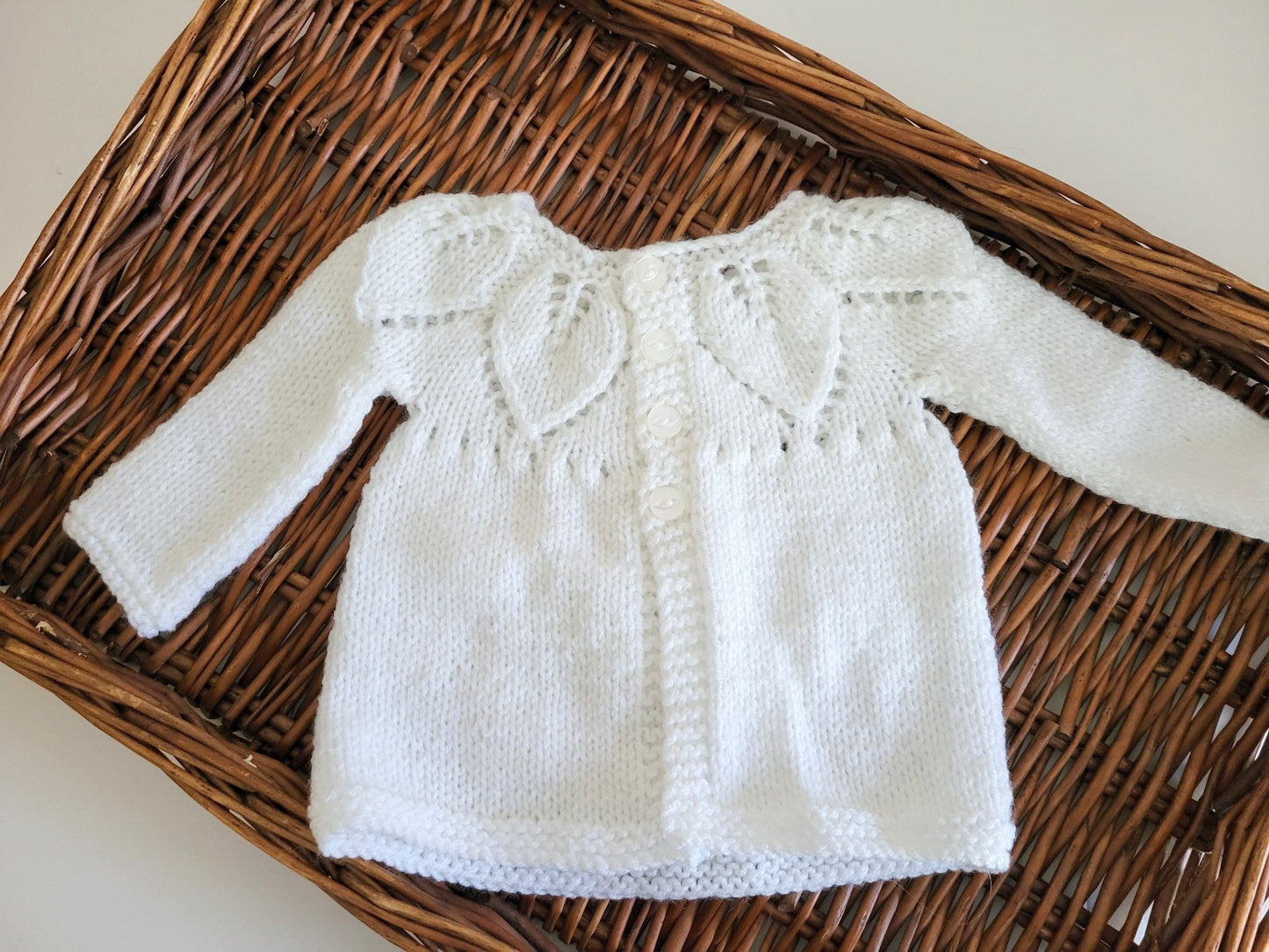 handmade knitted baby jumper gift set
