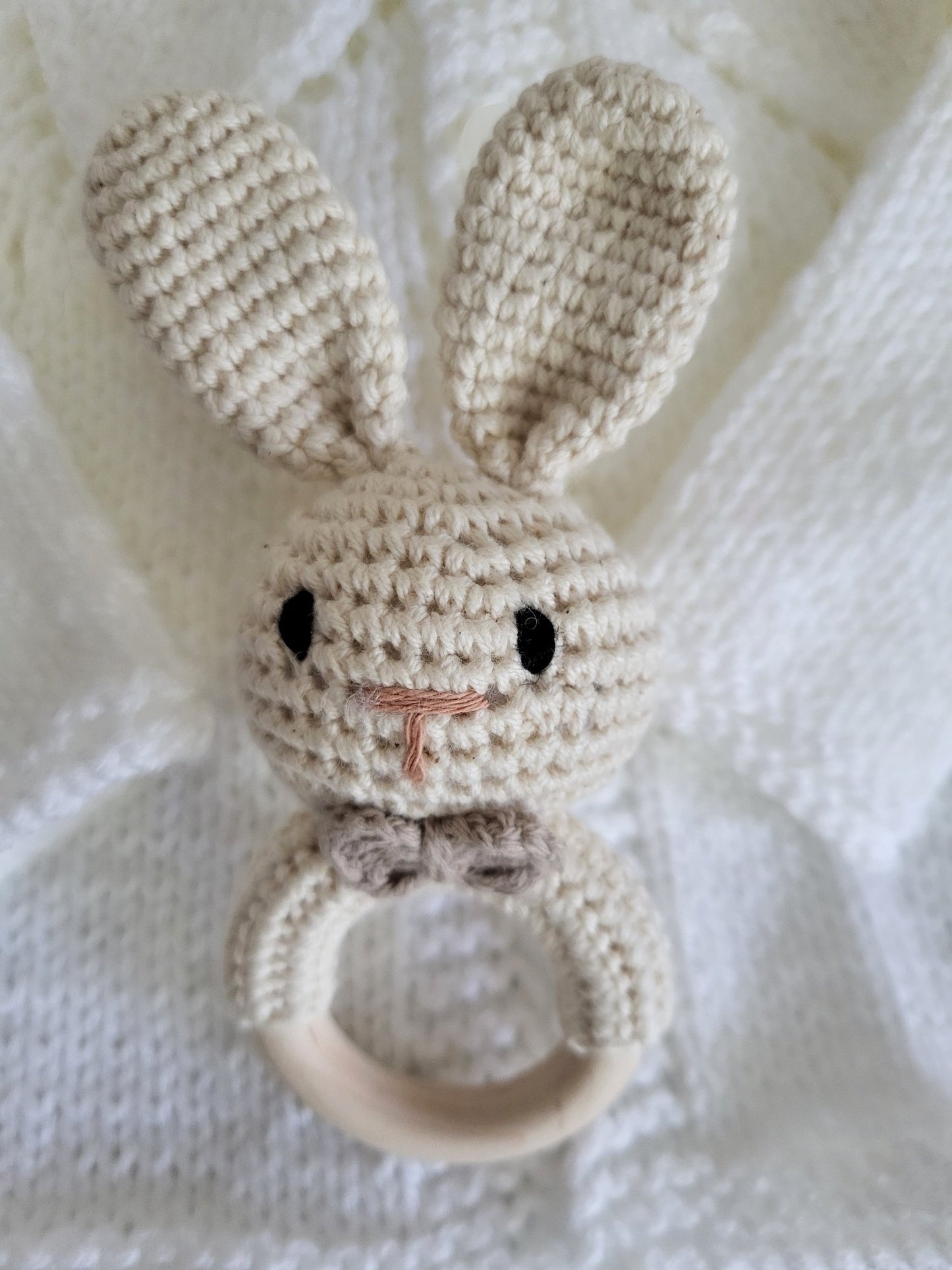 baby bunny rabbit rattle