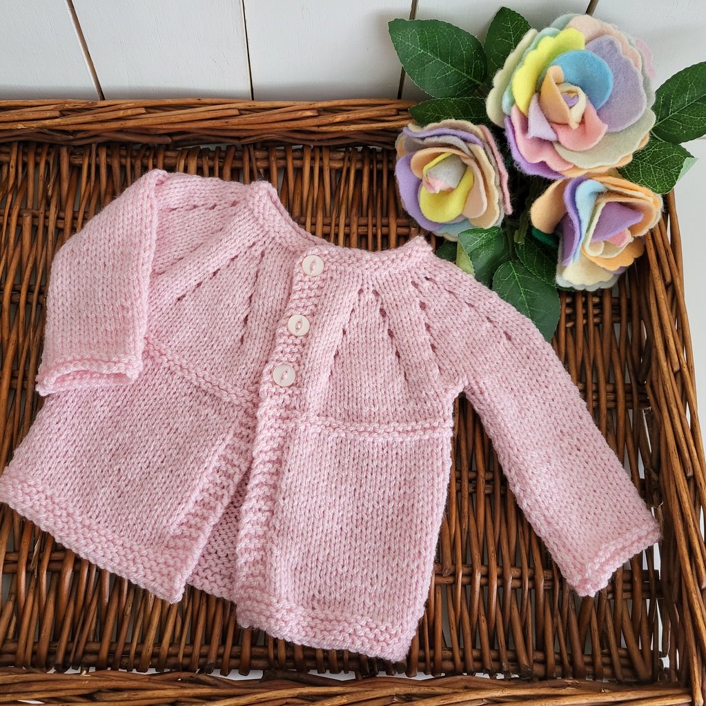 pink baby girl sweater