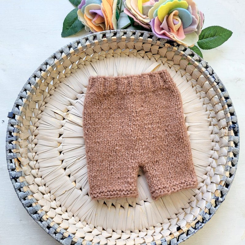 brown baby pants nappy cover for photography