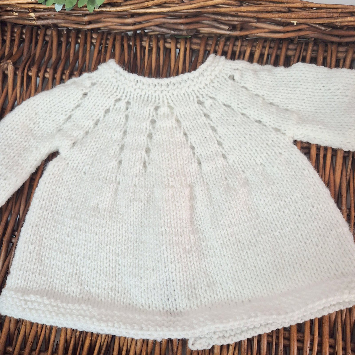 Preemie / Newborn or 0-3m Classic Style Knitted Baby Cardigan and Bootie set (MADE TO ORDER)  Baby Shower Gift